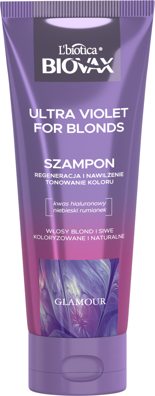 szampon niebieski do włosów blond rossmann